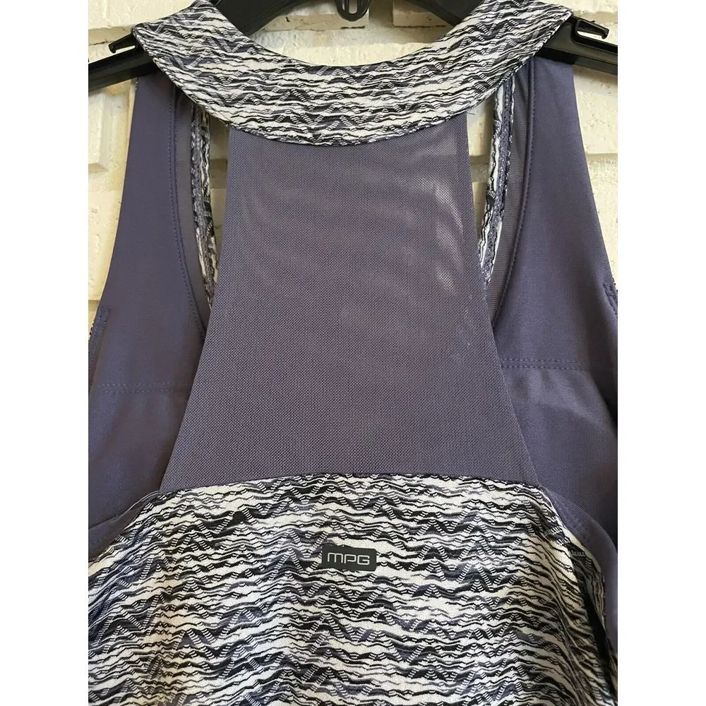 MPG Mondetta Performance Gear Ladies' Sleeveless Dress Purple Grey Combo sz‎ Sm.